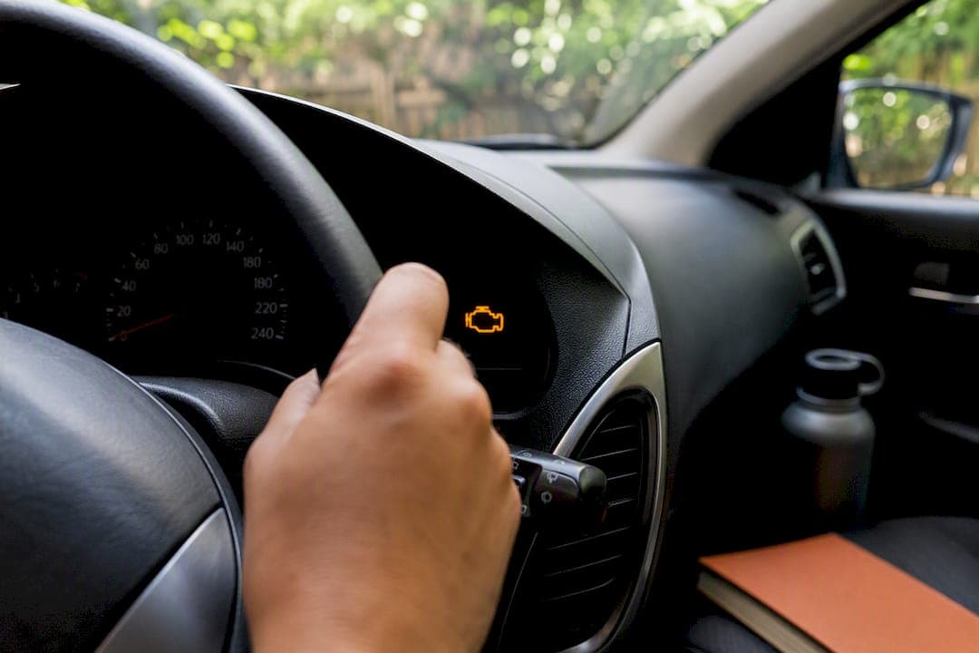 A blinking check engine light means stop driving now