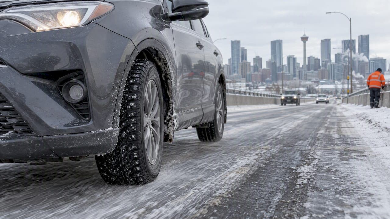No seasonal ban: Studded tires in Calgary, law and 128 shops